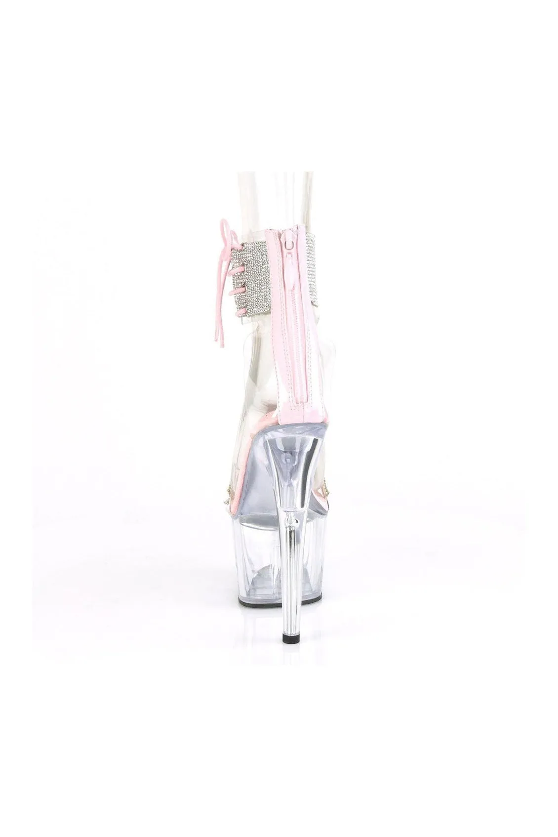 ADORE-727RS Exotic Sandal | Pink Vinyl