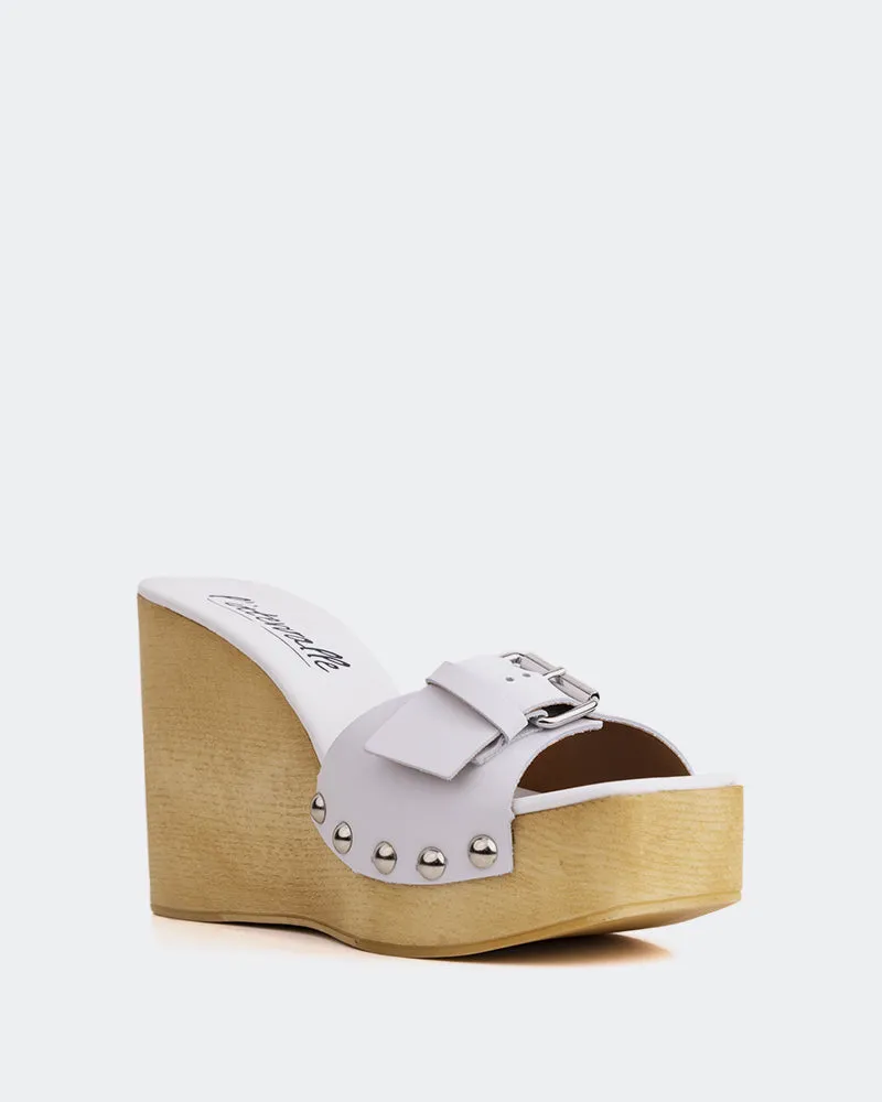 Adore White Leather