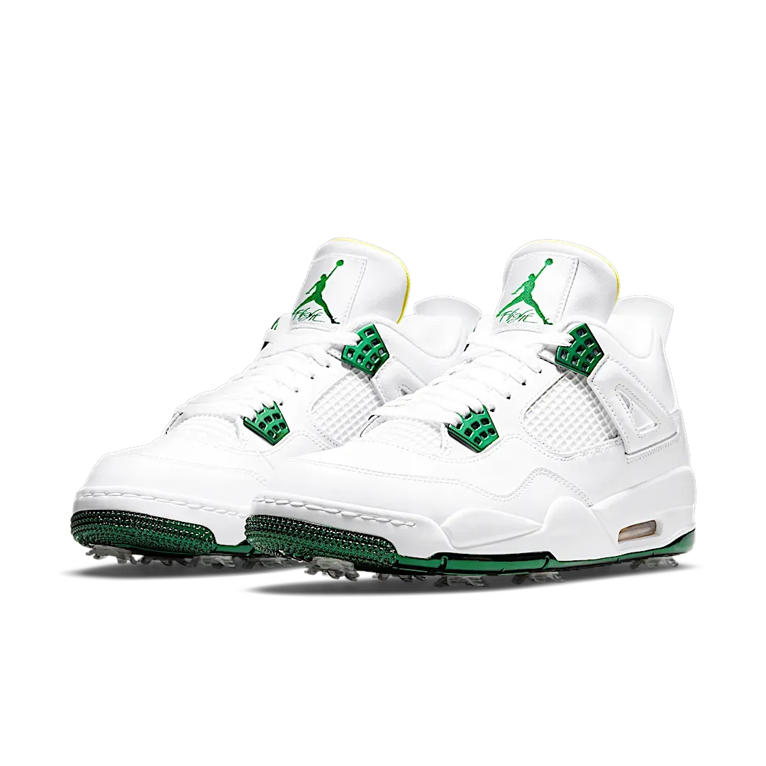 Air Jordan 4 Retro Golf Metallic Green