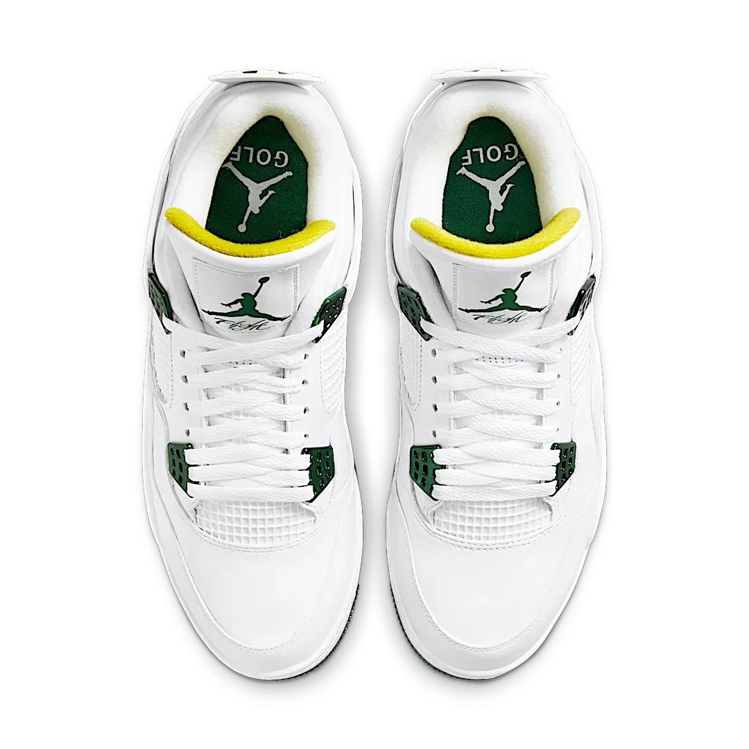 Air Jordan 4 Retro Golf Metallic Green
