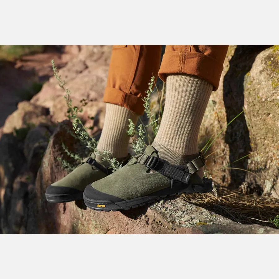 Bedrock Mountain Clog Suede Leather