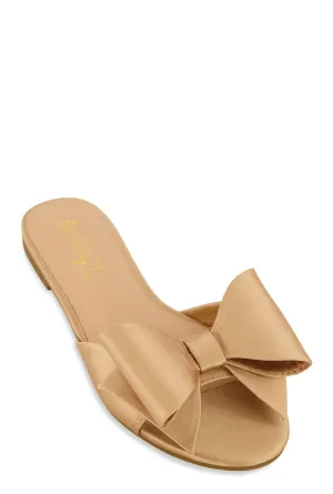 Bow Slide Sandals