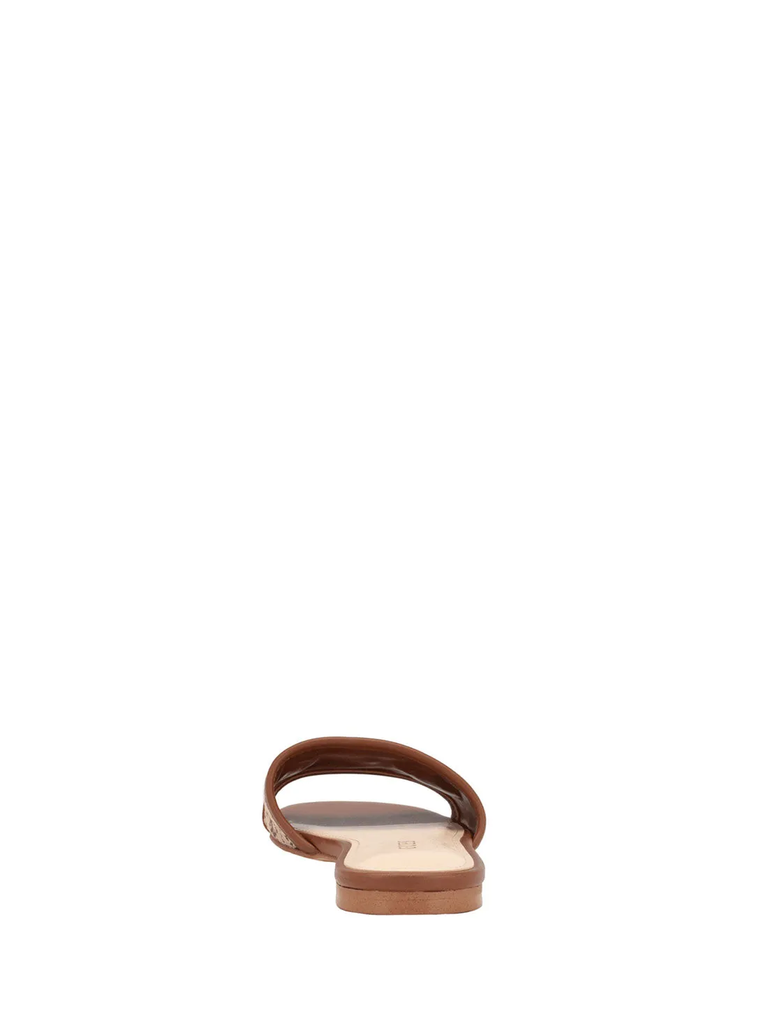 Brown Logo Hammi Slide Sandals