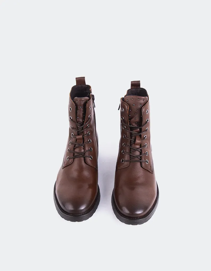 Daiki Brown Leather