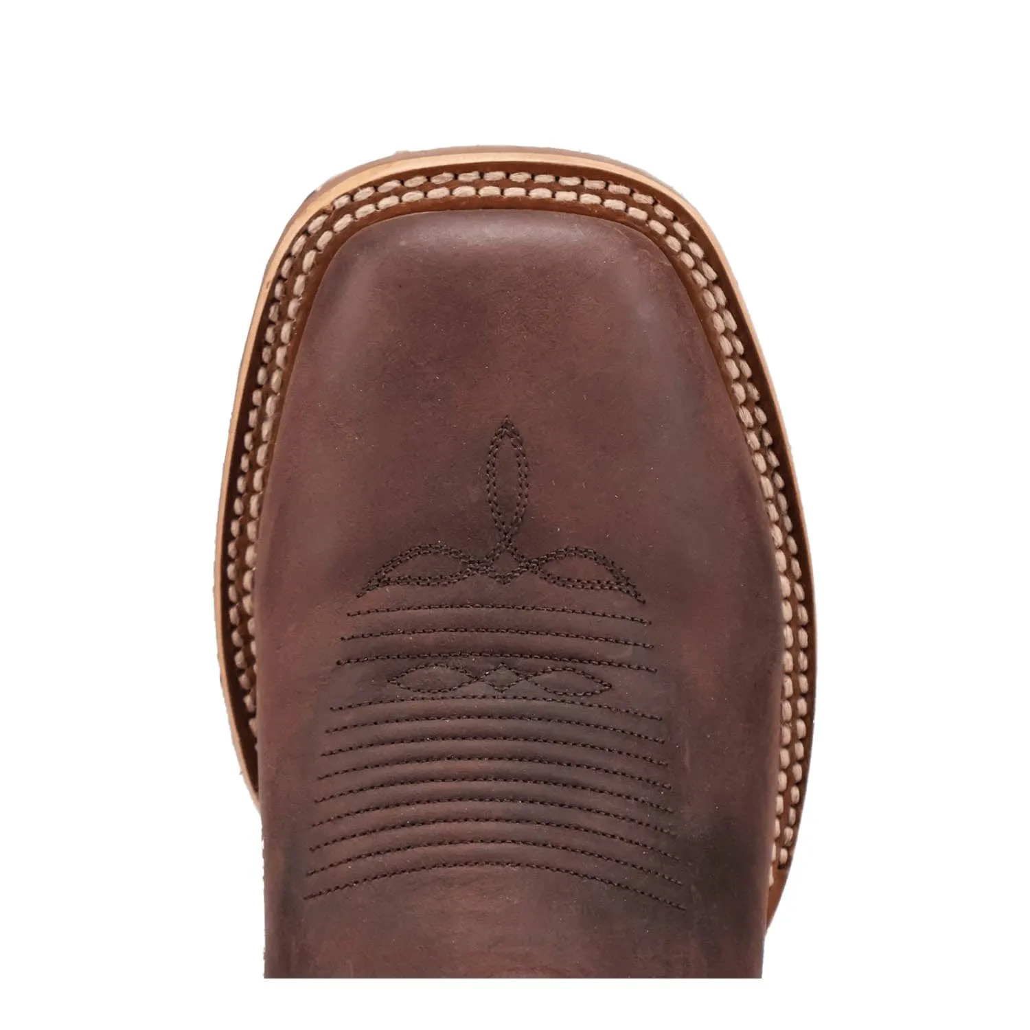 Dan Post Mens Jenks Brown/Green Leather Cowboy Boots 12 D