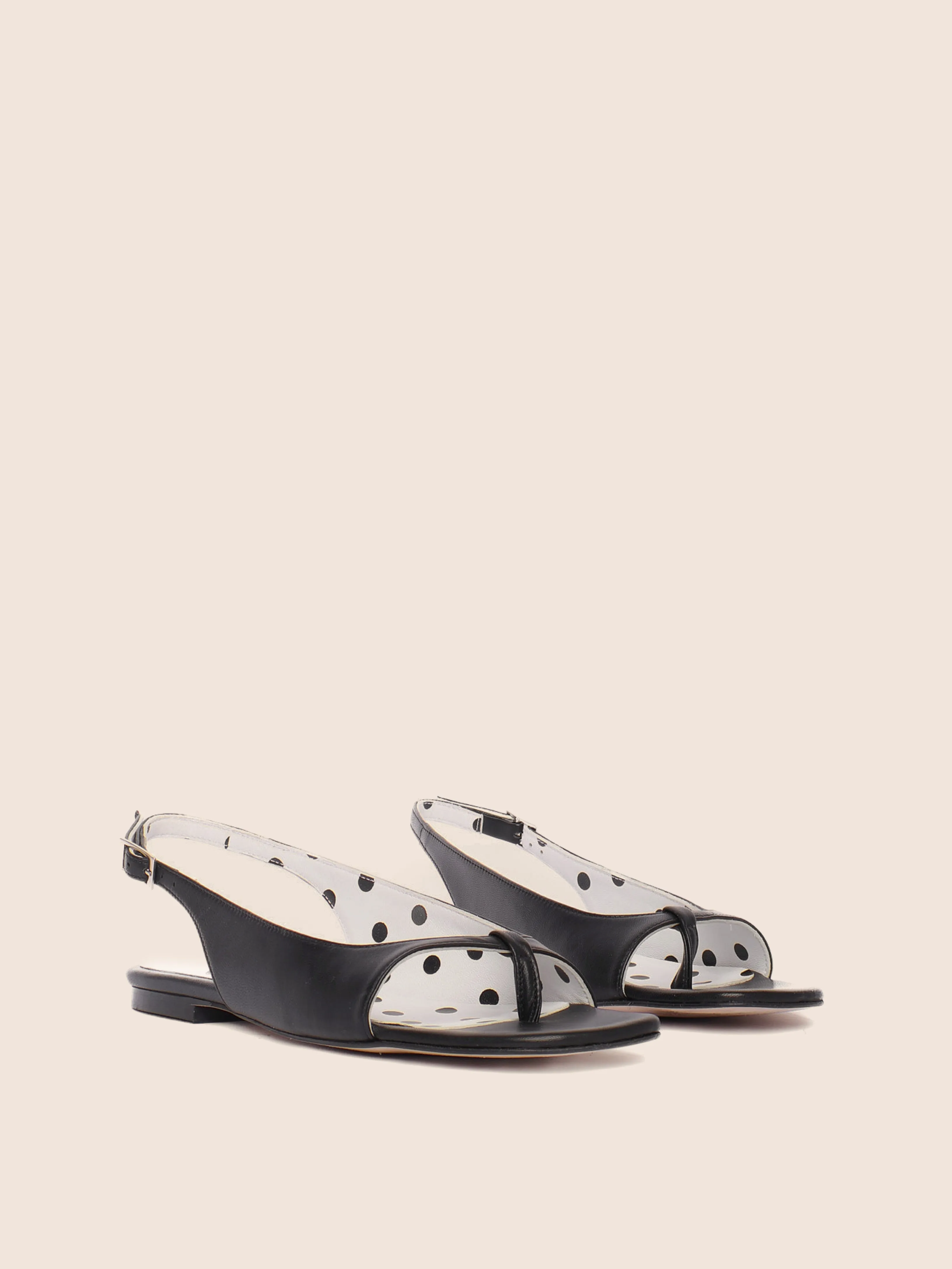 Denia Black Sandal