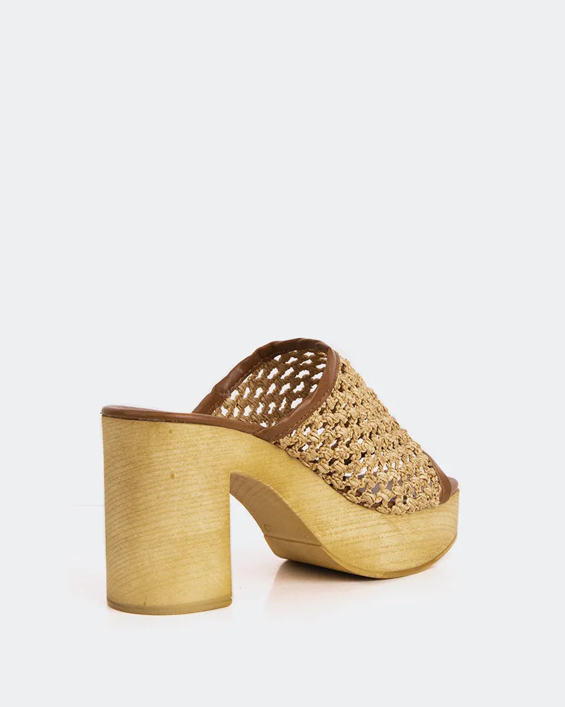 Faustine Natural Rafia