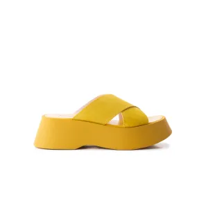 Hai Yellow Suede