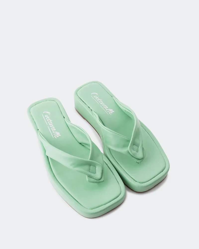 Ismene Mint Leather