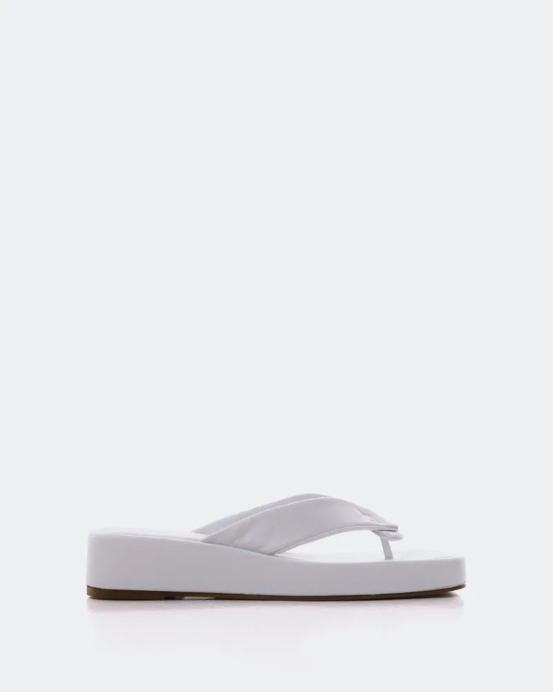 Ismene White Leather