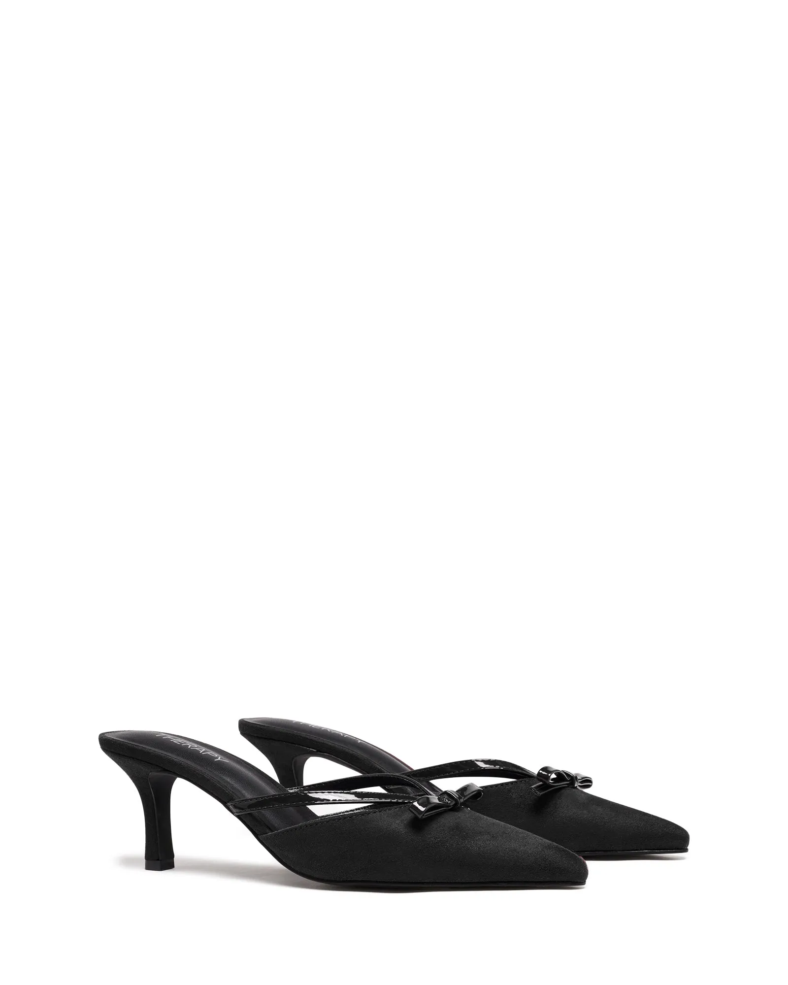 Jojo Pump Black Suede