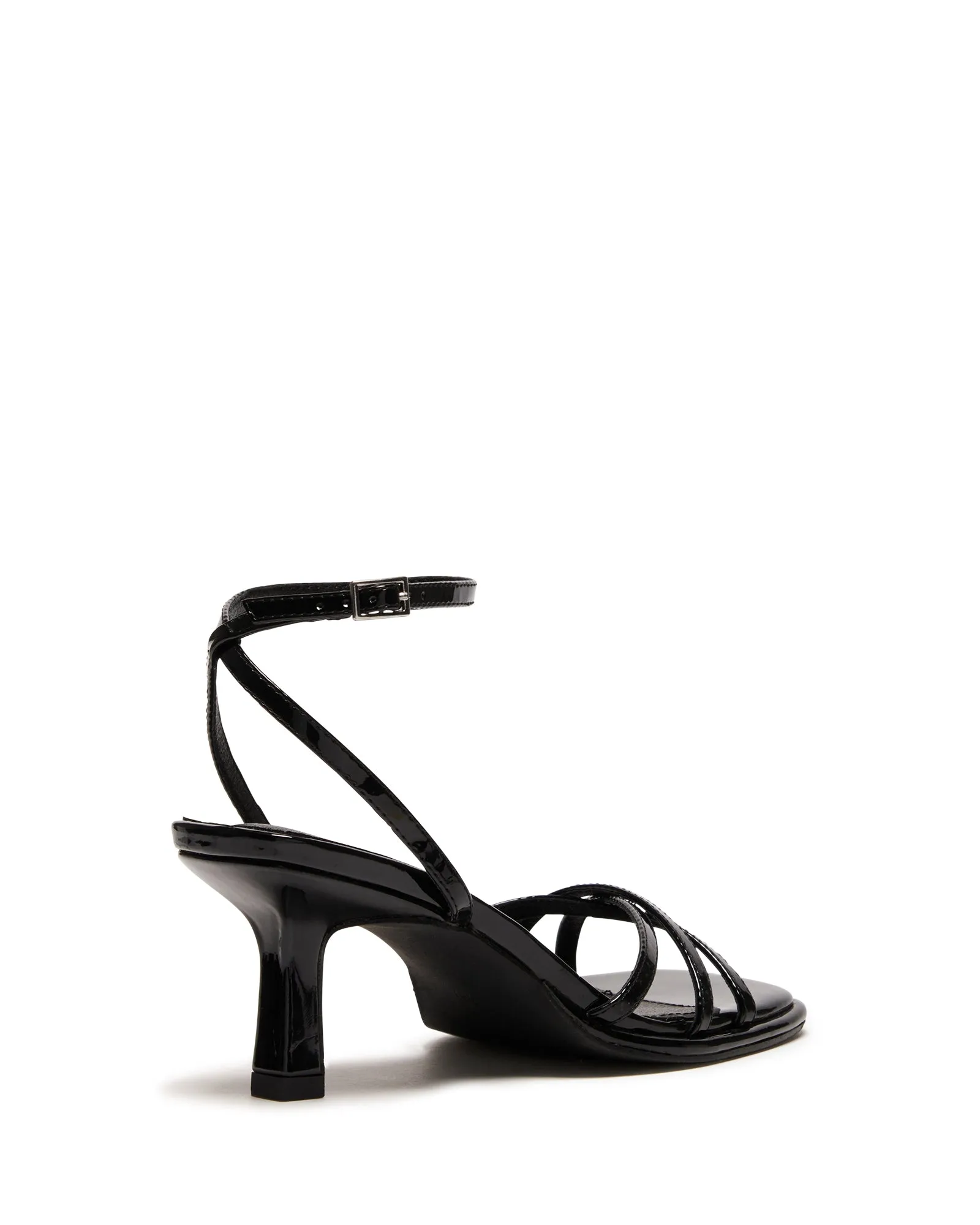 Kenzie Heel Black Patent