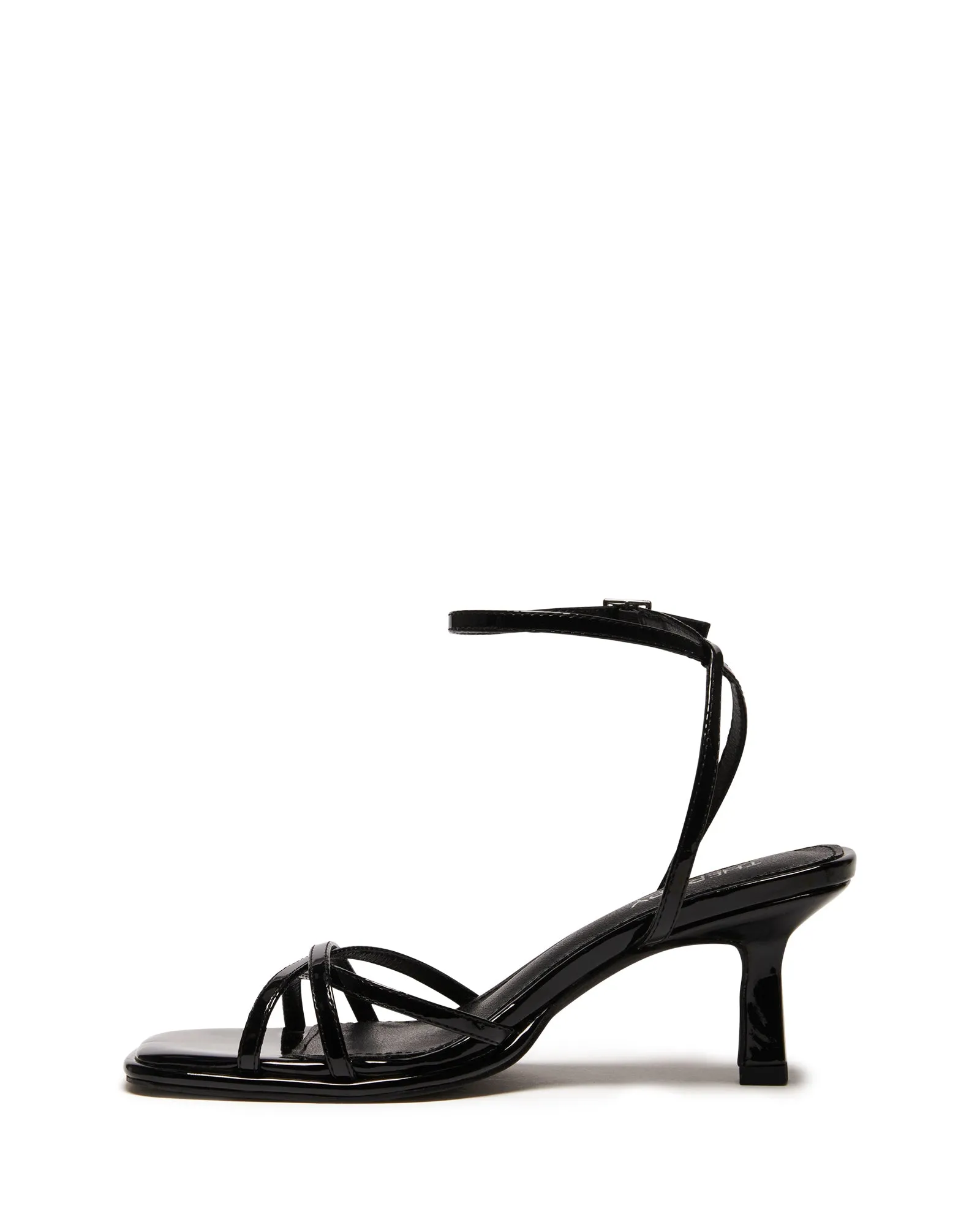 Kenzie Heel Black Patent