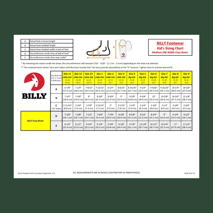 Kid's Billy Cozy Boot 2