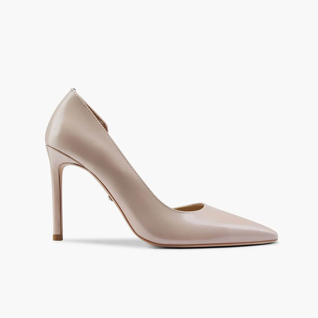 *LALITA BEIGE  - d'orsay cut heels