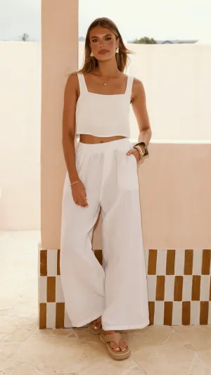 Oceana Pants - White