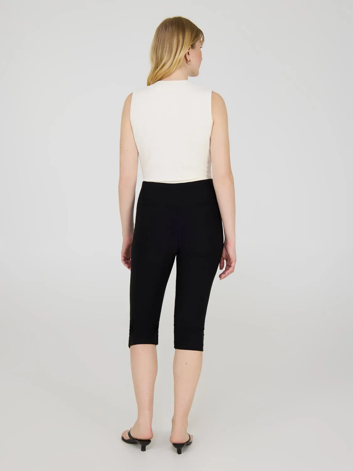 Ruched Capri Pants