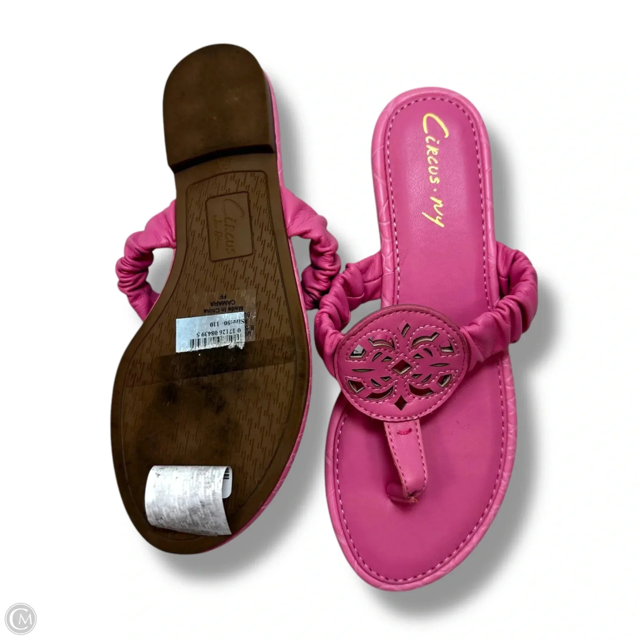 Sandals Flip Flops By Cmf In Pink, Size: 6.5