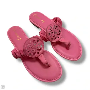 Sandals Flip Flops By Cmf In Pink, Size: 6.5