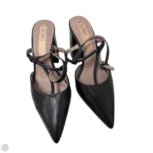 Sandals Heels Block By Cmb In Black, Size: 7.5