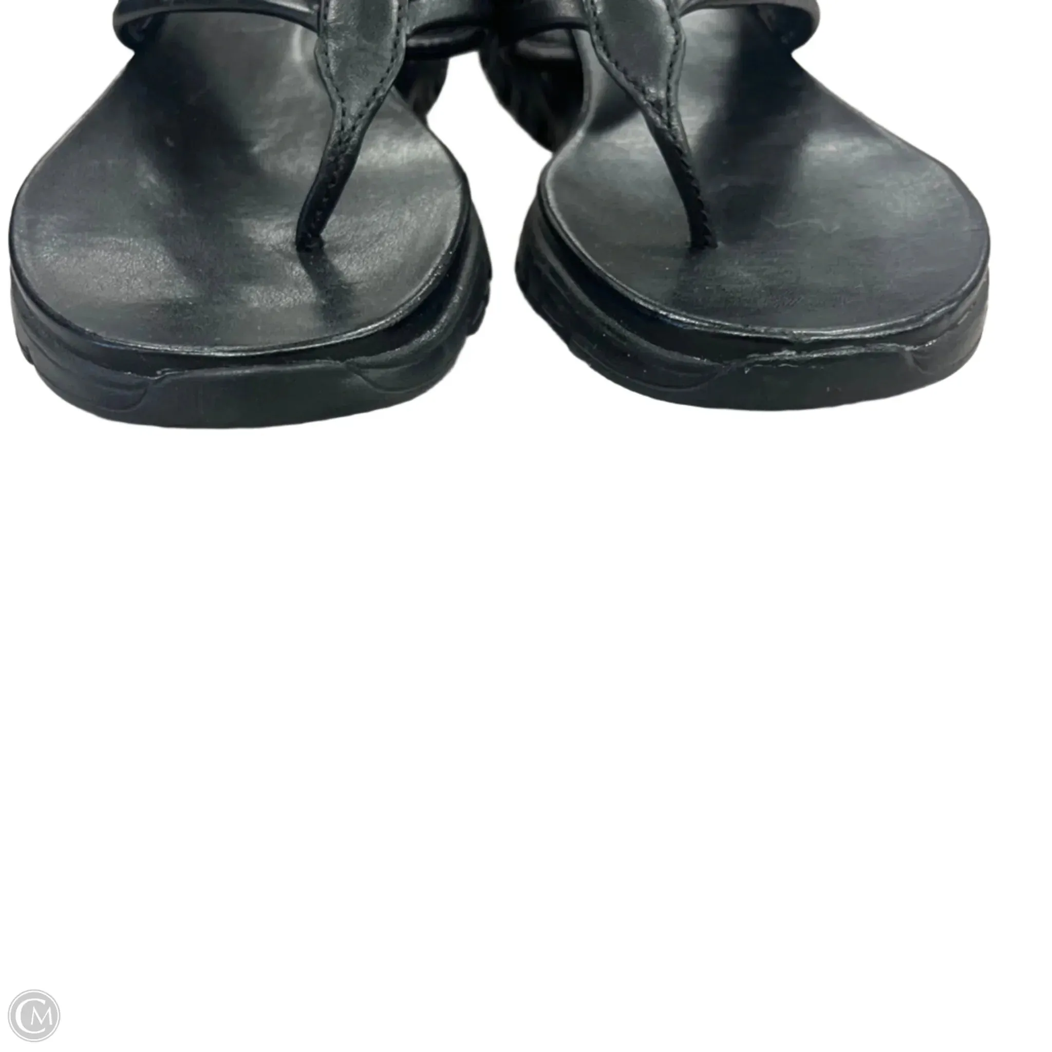 Sandals Heels Platform By Cole-haan In Black, Size: 10.5