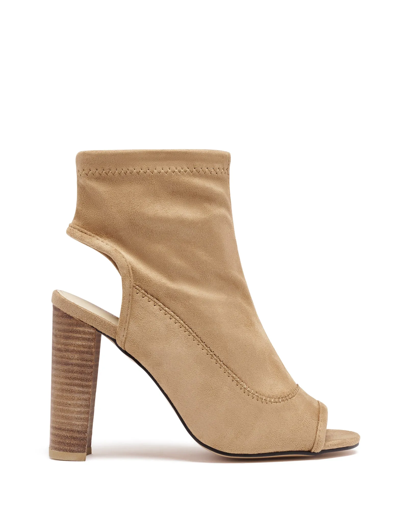 Selma Camel Stretch Faux Suede *FINAL SALE*