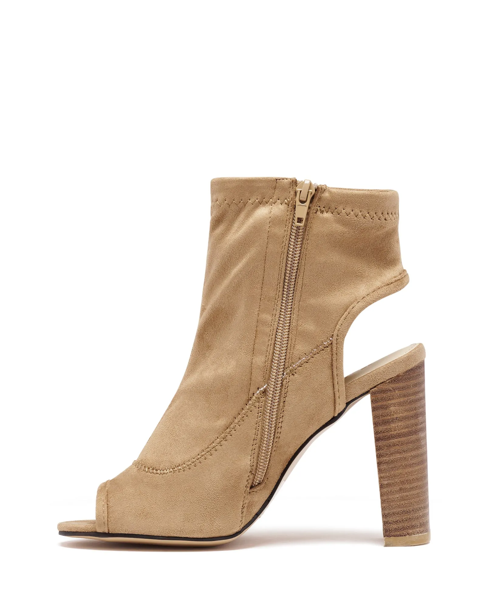 Selma Camel Stretch Faux Suede *FINAL SALE*
