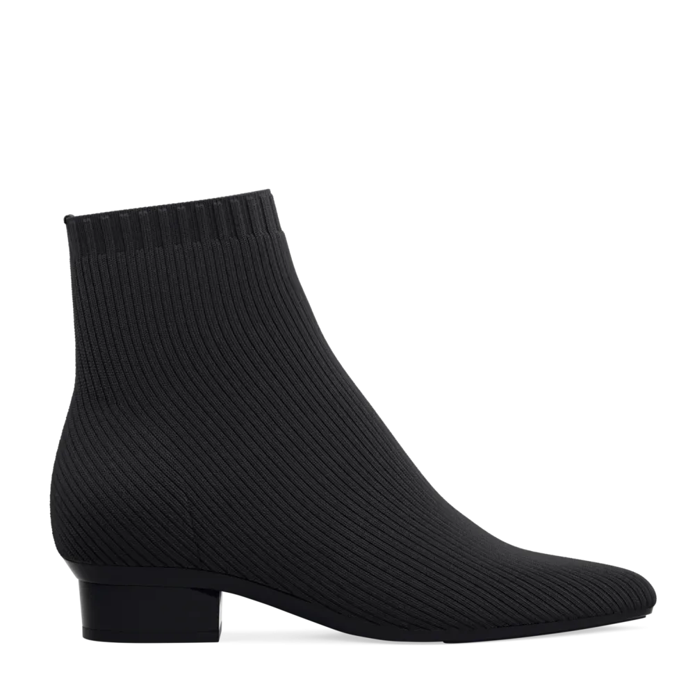The Bootie - Coal Knit - FINAL SALE
