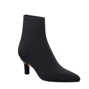 The Bootie - Coal Knit   Stiletto Heel Kit 3 Coal - FINAL SALE
