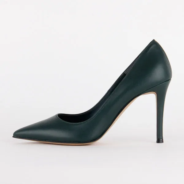 *UK size 1 - ROSE AVENUE - navy, 10cm heels