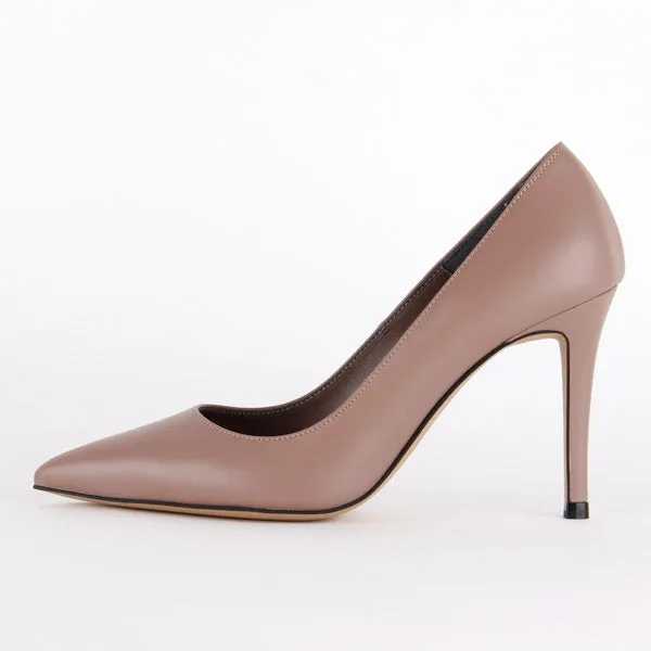 *UK size 1 - ROSE AVENUE - navy, 10cm heels