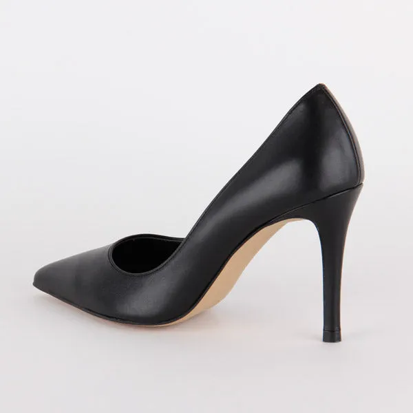 *UK size 1 - ROSE AVENUE - navy, 10cm heels