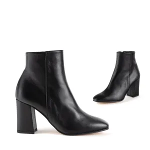 *UK size 13 - IVY - black, 8cm heels