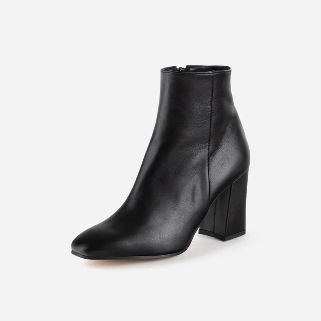*UK size 13 - IVY - black, 8cm heels