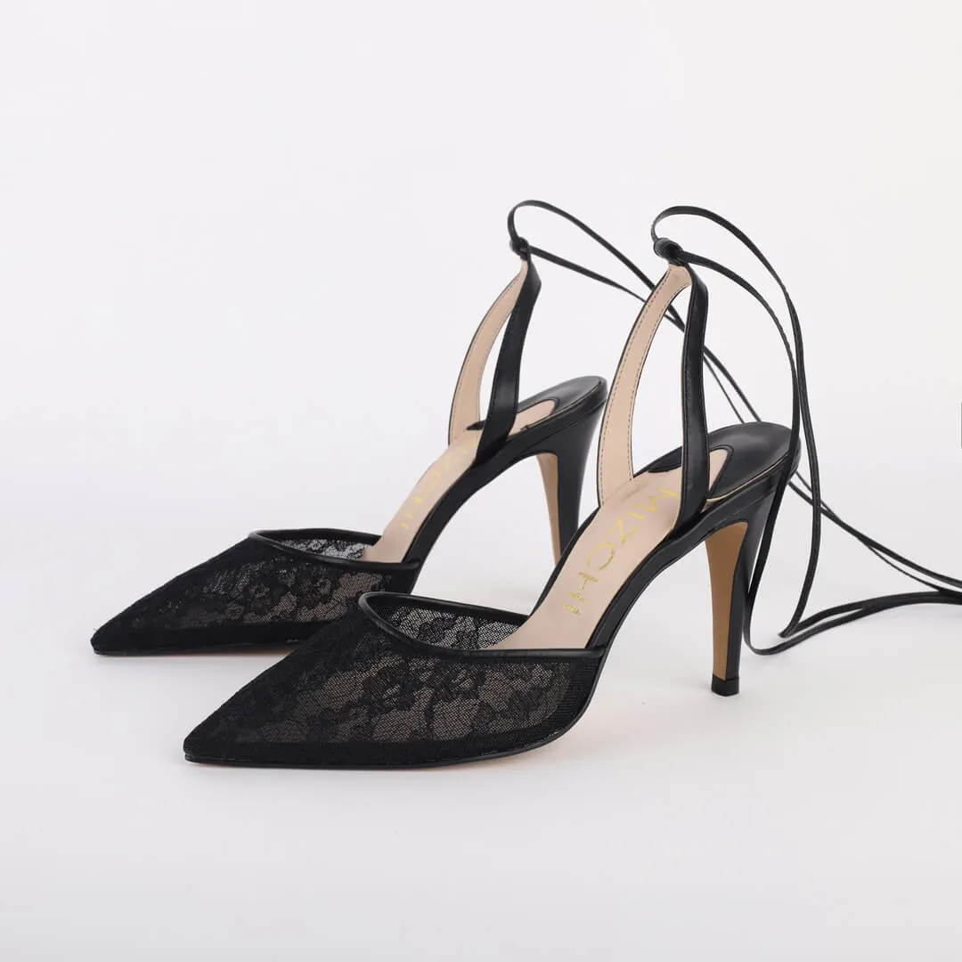 *UK size 2 - DIANE - ivory, 9cm heels
