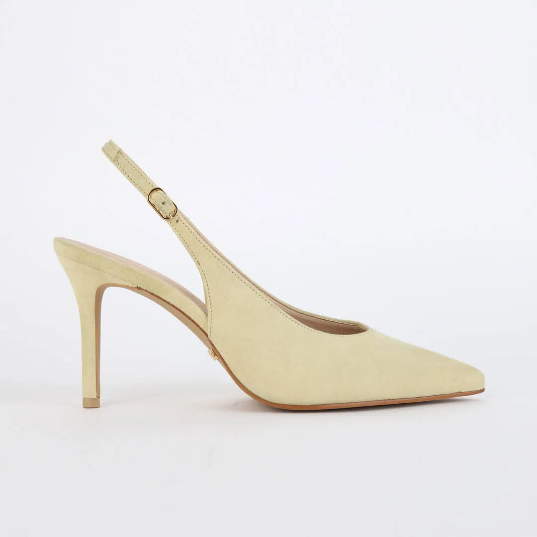 *UK size 2.5 - GOYA - pink, 8cm heels