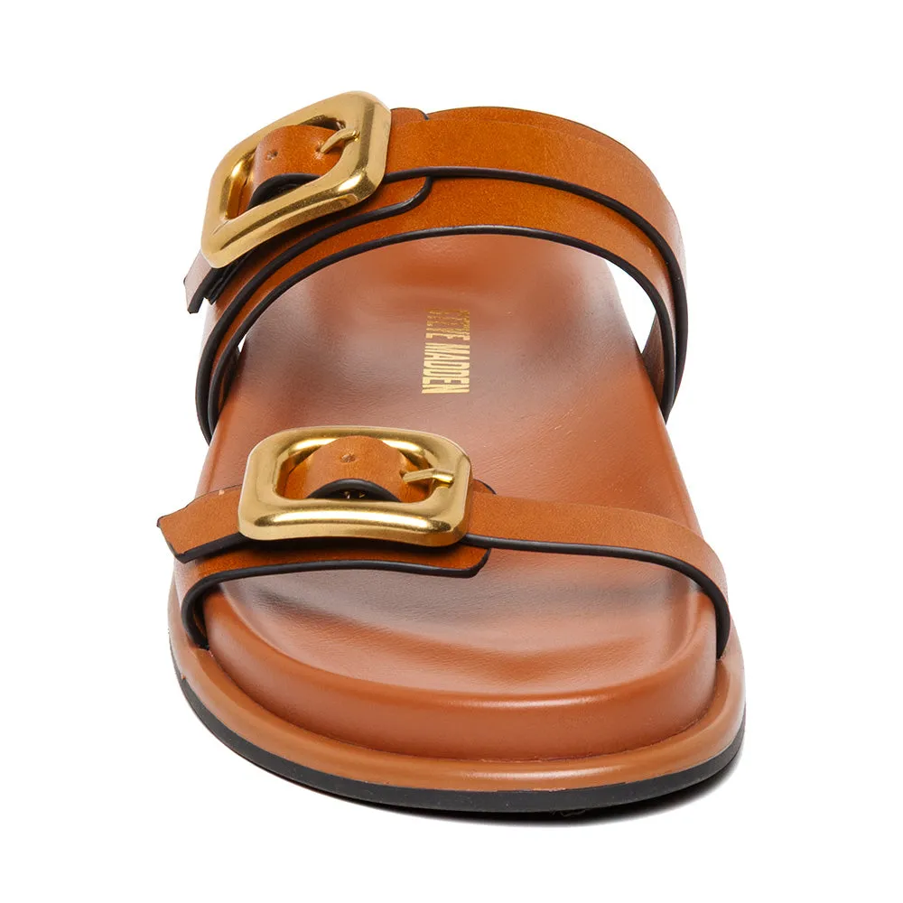 Zaz Slide TAN LEATHER