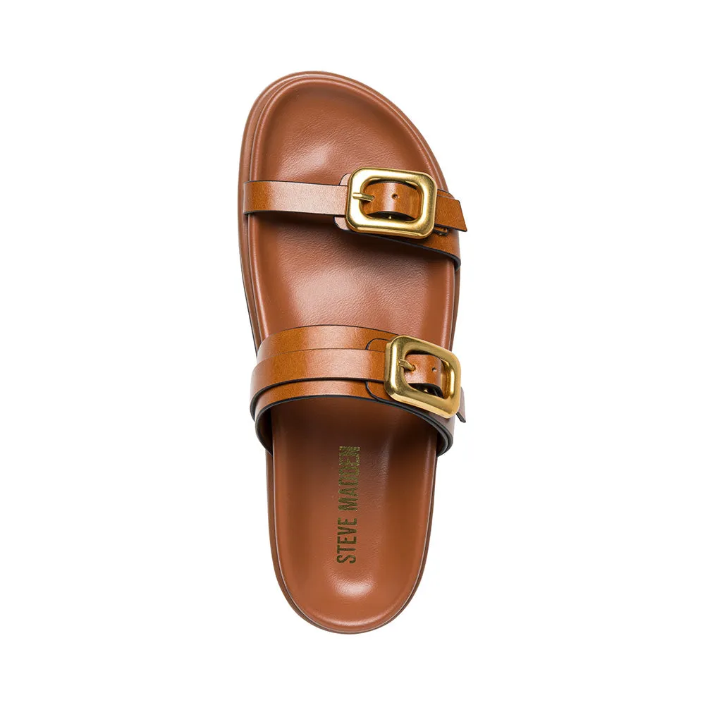 Zaz Slide TAN LEATHER